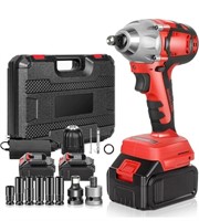 FAHKNS Cordless Impact Wrench 1/2 Inch Brushless