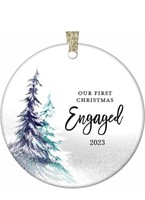 Engaged Ornament 2023 Engagement Party Gifts for