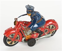 LINEMAR TIN FRICTION POLICE MOTORCYCLE