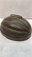 Antique metal cake or pudding mold