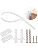 6 Pack Baby Furniture Straps,Baby Proofing Wall