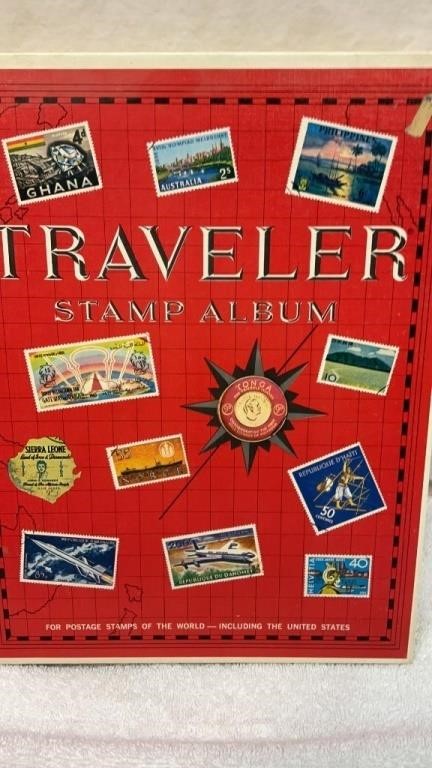 Traveler stamp album