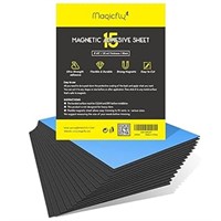 Magicfly Magnet Adhesive Sheets 8 x 10 Inch, 15