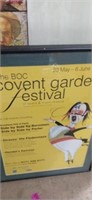 The boc covent garden festival 1998 framed poster