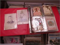 Binder of approximately 150 pieces of vintage