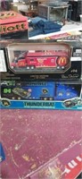 2 die cast nascar transporters