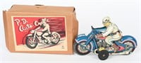 JAPAN TIN FRCITION PD AUTO MOTORCYCLE w/ BOX
