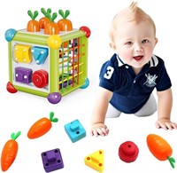 Dborki 6in1 Activity Cube Toys Baby Sorter Toy Col