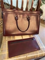 Luxurious Leather Briefcase of Laptop Bag