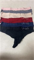 6 Pack Levao Large Thong Underwear