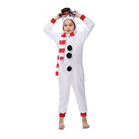 Children Animal Onesie Costume, Unisex Snowman