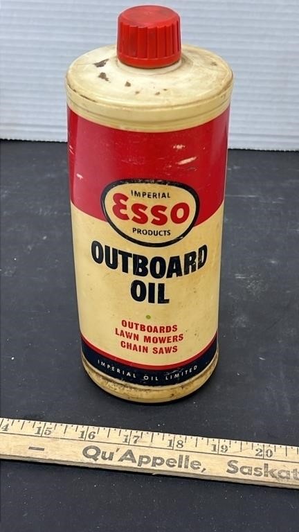 Imperial ESSO Oil Outboard Oil Container,