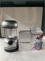 Emerson battery operated lantern, works but top