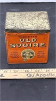 Tucketts Old Squire Tobacco Tin