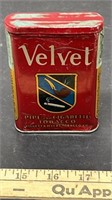 Velvet Pocket Tobacco Tin. With tobacco. It's a