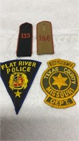Police, Sheriff patches