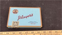 Player's Navy Cut Flat 50 Cigarette Tin