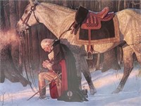 Arnold Friberg "The Prayer At Valley Forge" GE