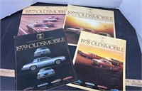 1977, 78 and 79 Oldsmobile Advertising Brochures