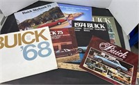 7 Buick Advertising Brochures.