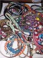 Lot of Variois Costume Bracelets