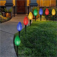 C9 Christmas LED Pinecone Pathway Stakes Lights, 2