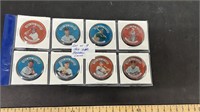 Lot of 9, 1964 TOPPS Baseball Coins. Unknown