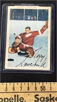 1953/54 Parkhurst. Terry Sawchuk #46 Hockey Card.