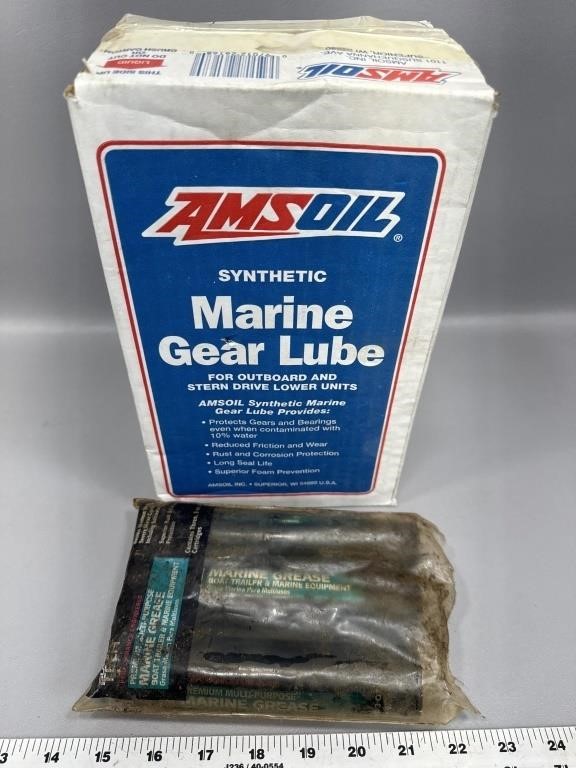 AMS Synthetic marine gear lube for outboard and