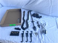 Box of Iron Tools and Hardware