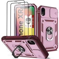 Case for iPhone XR, iPhone XR Case with 3 Pcs Temp