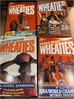 16 Wheaties and more commemorative cereal boxes.