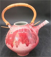 Pink Ceramic Tea Pot