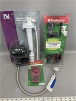 New toilet parts fill valve hose and others