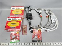 Toilet and sink hoses toilet anchor bolts and wax