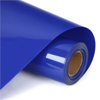 RENLITONG Royal Blue HTV Iron on Vinyl 12Inch by 1