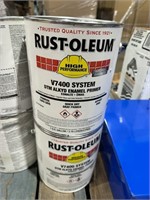 (Times 2) Rust-Oleum Quick Dry Safety Orange Paint