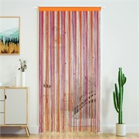 YaoYue Beaded Curtain Door String Curtains for Doo
