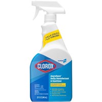 2-Bottles CloroxPro Anywhere Daily Disinfectant