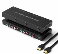Dingsun 2Port Component to HDMI Converter, Female