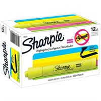 SHARPIE Tank Style Highlighters, Chisel Tip,