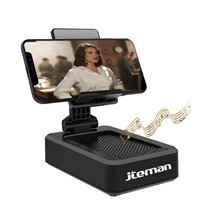 Cell Phone Stand with Wireless Bluetooth Speaker a