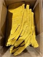(3) Pairs of Large Leather Welding Gloves