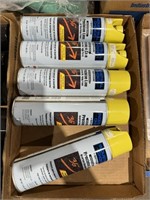 (5) Cans of Precision Line Marking Paint