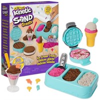 Kinetic Sand Scents, Ice Cream Treats Playset with