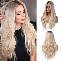 Esmee 26 Inches Long Blonde Wigs for Women Natural