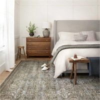 Loloi II Layla Antique Moss Accent or Area Rug 7.5