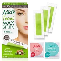 Nad's Facial Wax Strips - Hypoallergenic All Skin