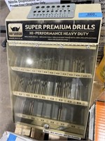 Norsman Drill Display Case w/ Some Drill Bits