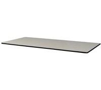 3/4" thick Tabletop,60"x24", Mahogany/Grey